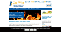 Desktop Screenshot of gaswise.ie